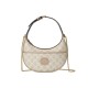 Gucci Half-Moon-Shaped Mini Bag with Interlocking G 726843 Oatmeal