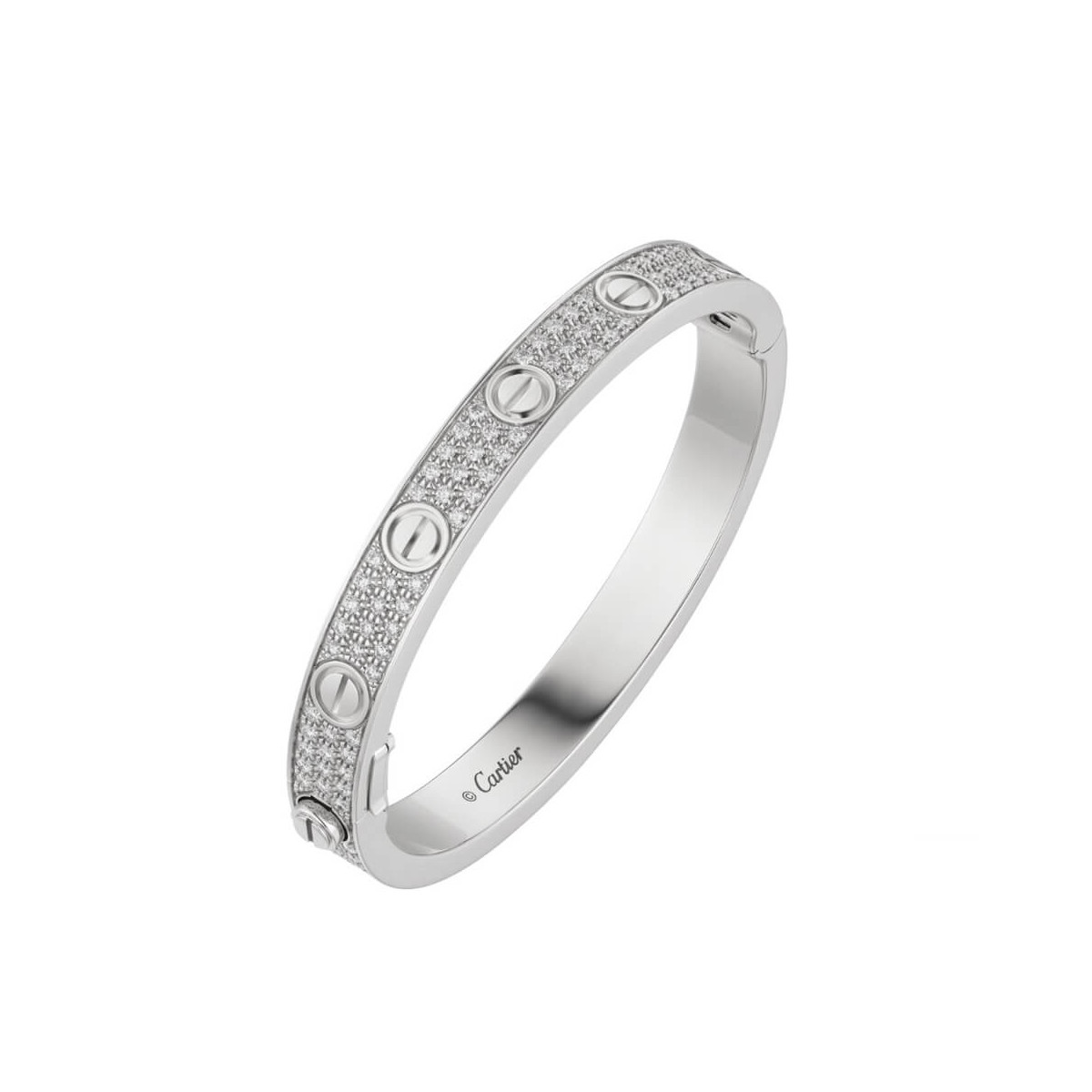 Cartier Love Bracelet Diamond-Paved CB005