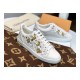 Louis vuitton Frontrow Flower Applique Sneaker 1A5NQK White