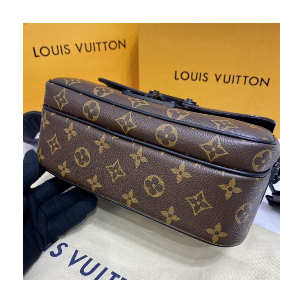 Louis Vuitton Monogram S Lock Messenger Bag M45806 M45863