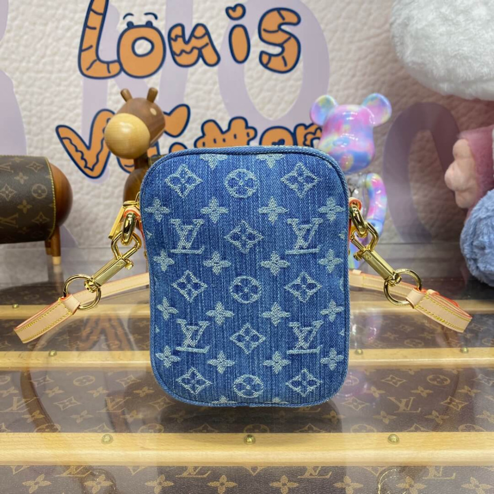 Louis Vuitton Monogram Denim Fairfax Pochette M82948