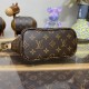 Louis Vuitton Monogram Canvas Neverfull BB Natural Strap