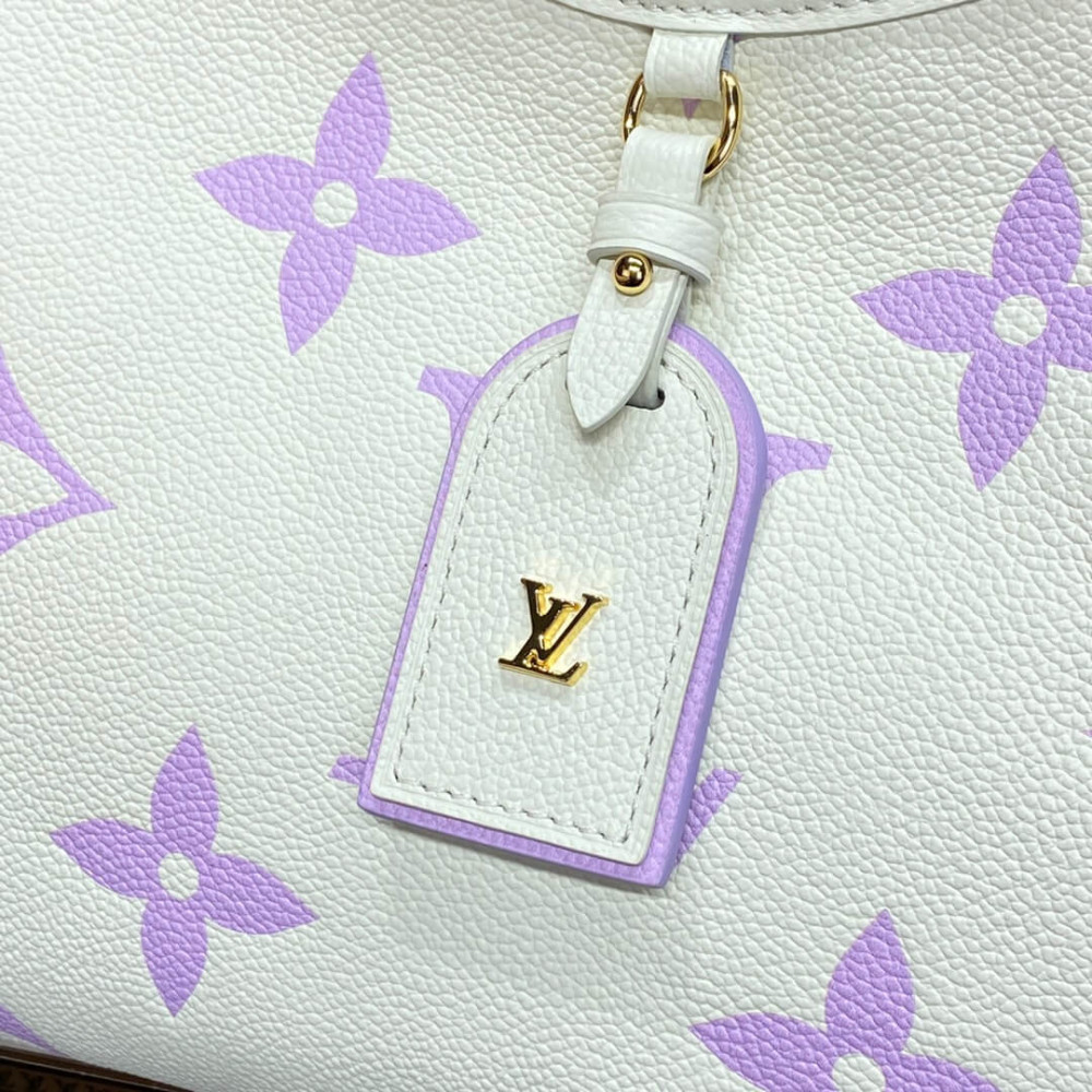 Louis Vuitton CarryAll PM M24141 Latte/Bubble Tea Purple