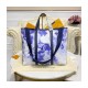 Louis Vuitton Monogram Watercolor Blue New Tote GM M45755