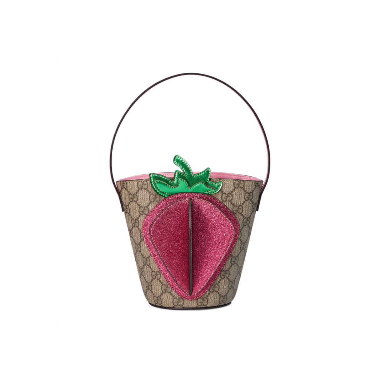 Gucci Children&#039;s GG 3-D Strawberry Bucket Bag 630591