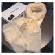 Chanel Cashmere CC Scarf A0340