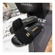 Chanel Pearls &amp; Lambskin Black Mules G35696