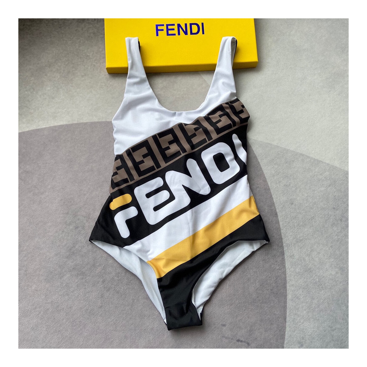 Fendi x Fila One Piece Swimsuit B924