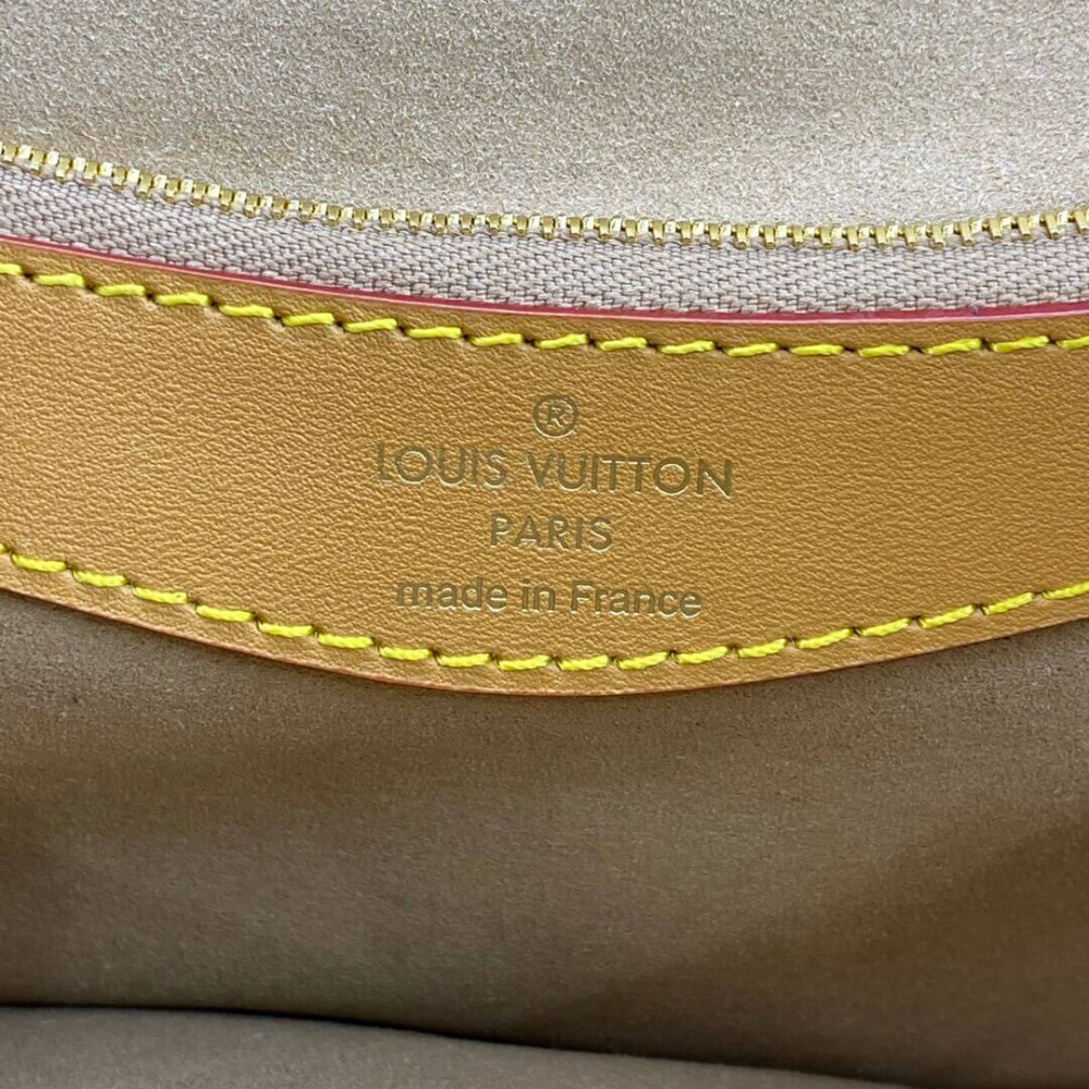 Louis Vuitton Monogram and Shearling Diane Bag M46317