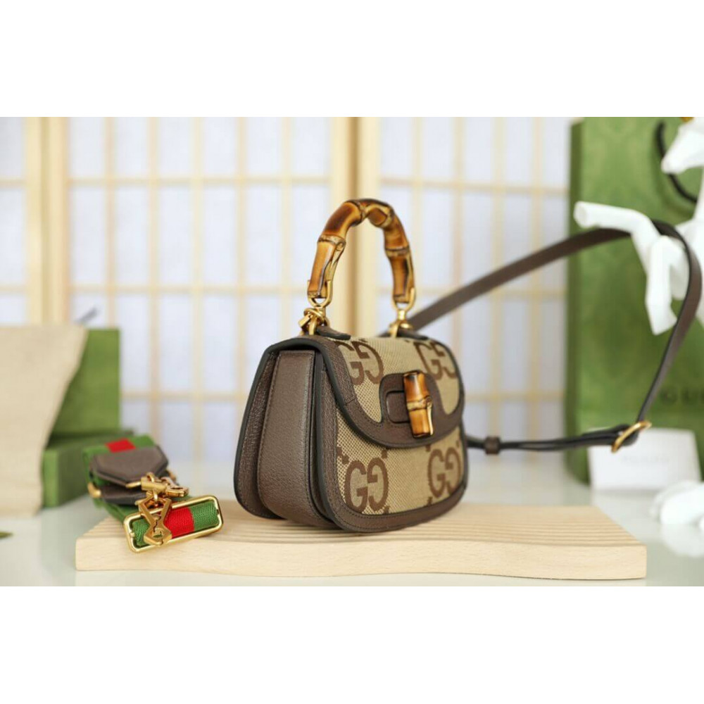 Gucci Bamboo 1947 Jumbo GG Mini Bag 686864