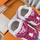 Louis Vuttion LV Trainer Sneaker Fuchsia 1ABOF4