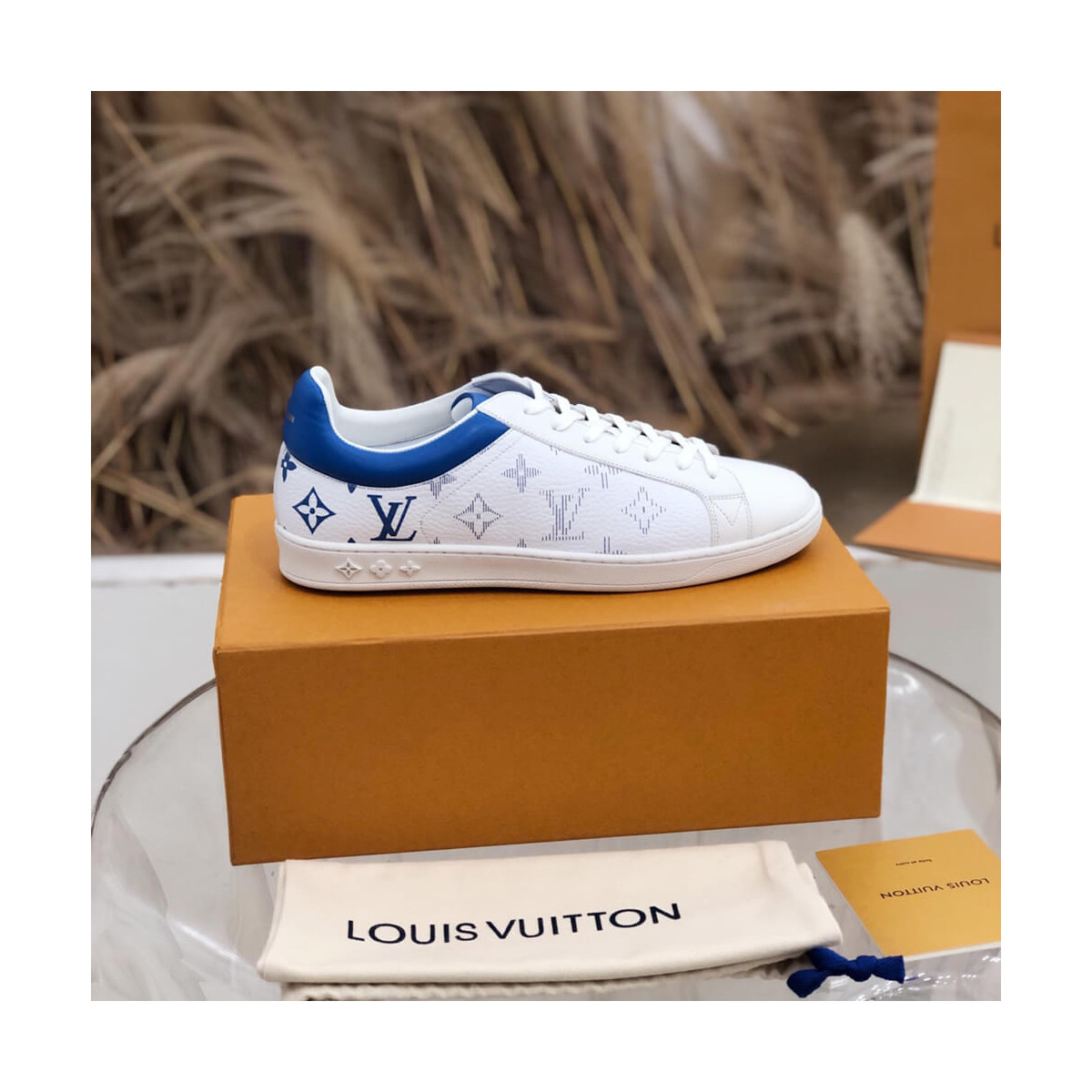 Louis Vuitton Frontrow Sneakers 1A6419 Blue