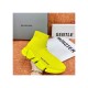 Balenciaga Speed 2.0 Knit Sock Sneakers 617239 Neon Yellow