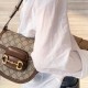 Gucci GG Supreme Horsebit 1955 Mini Rounded Bag 760191