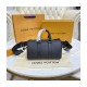 Louis Vuitton Aerogram Leather Keepall XS M80950