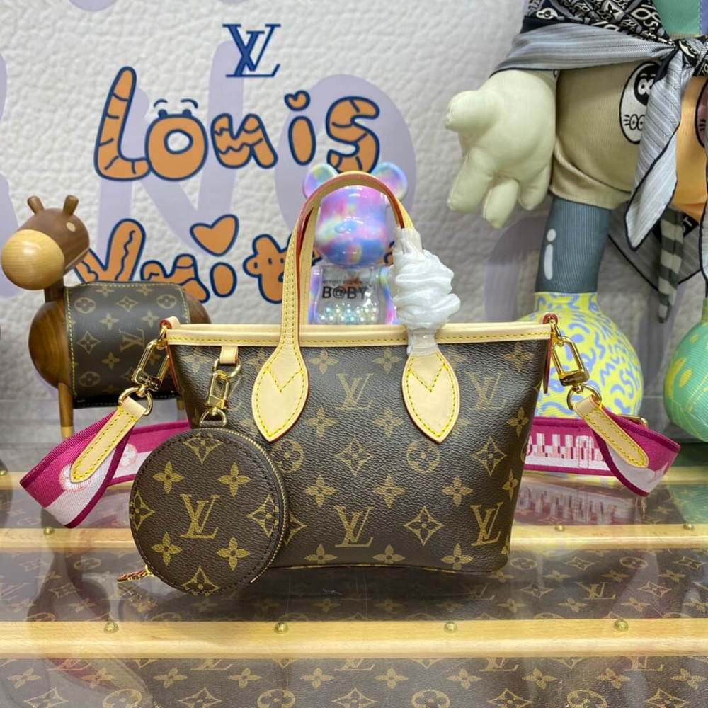 Louis Vuitton Monogram Canvas Neverfull BB M46785 M46786