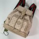 Gucci Backpack with Interlocking G Oatmeal Leather 674147