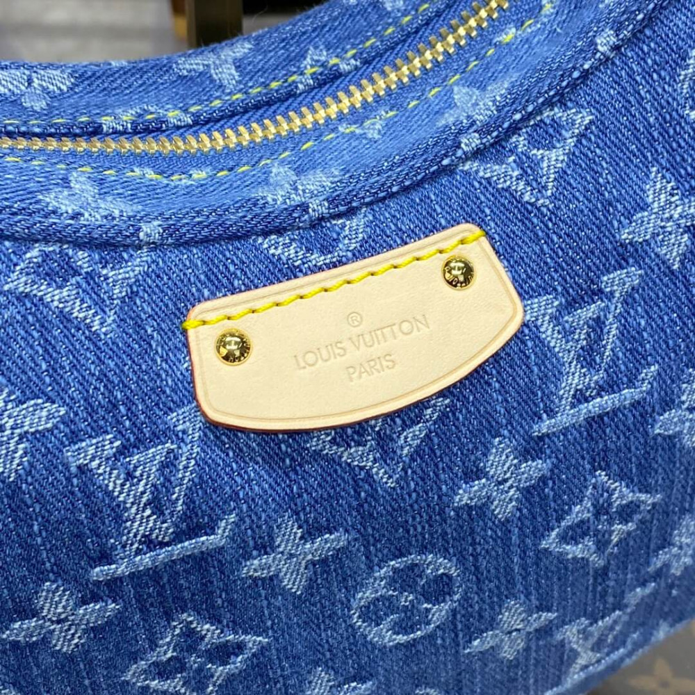 Louis Vuitton Monogram Denim Croissant MM M46856