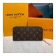 Louis Vuitton Monogram Clemence Wallet M60742 M61298