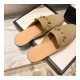 Gucci Princetown Leather Slipper 423513 Light Brown