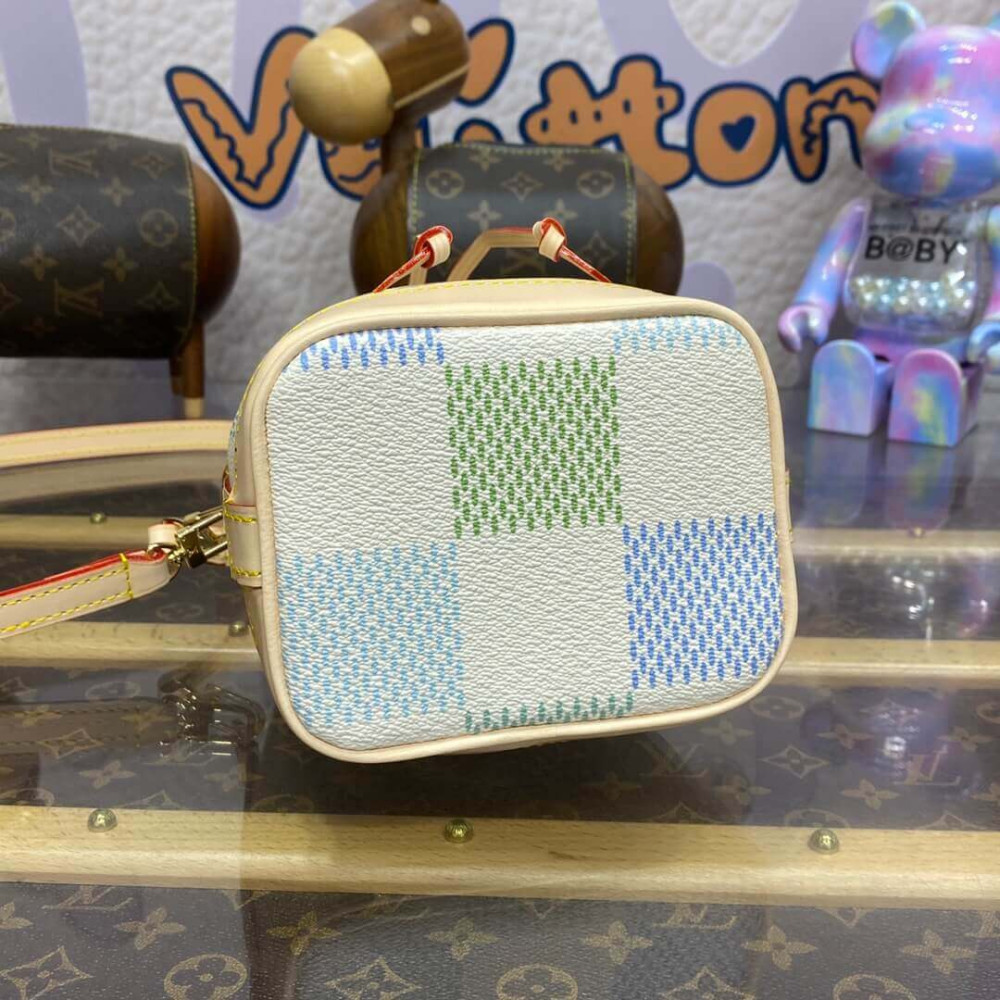 Louis Vuitton Damier Canvas Nano Noe N40640 Pistachio Green