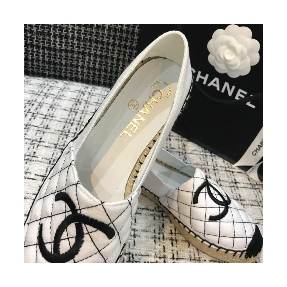 Chanel Quilted Espadrilles G32910