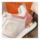 Louis Vuitton Monogram Denim Run Away Sneaker 1A4WP7 Pink