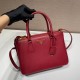 Prada Galleria Nude Medium Saffiano Leather Bag 1BA863