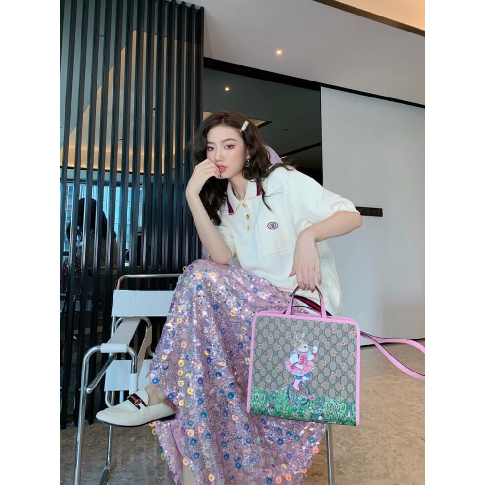 Gucci Yuko Higuchi Tote Bag 630542 Rabbit Print