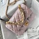 Chanel Mini Flap Bag with Pearl Top Handle Chain AS4385