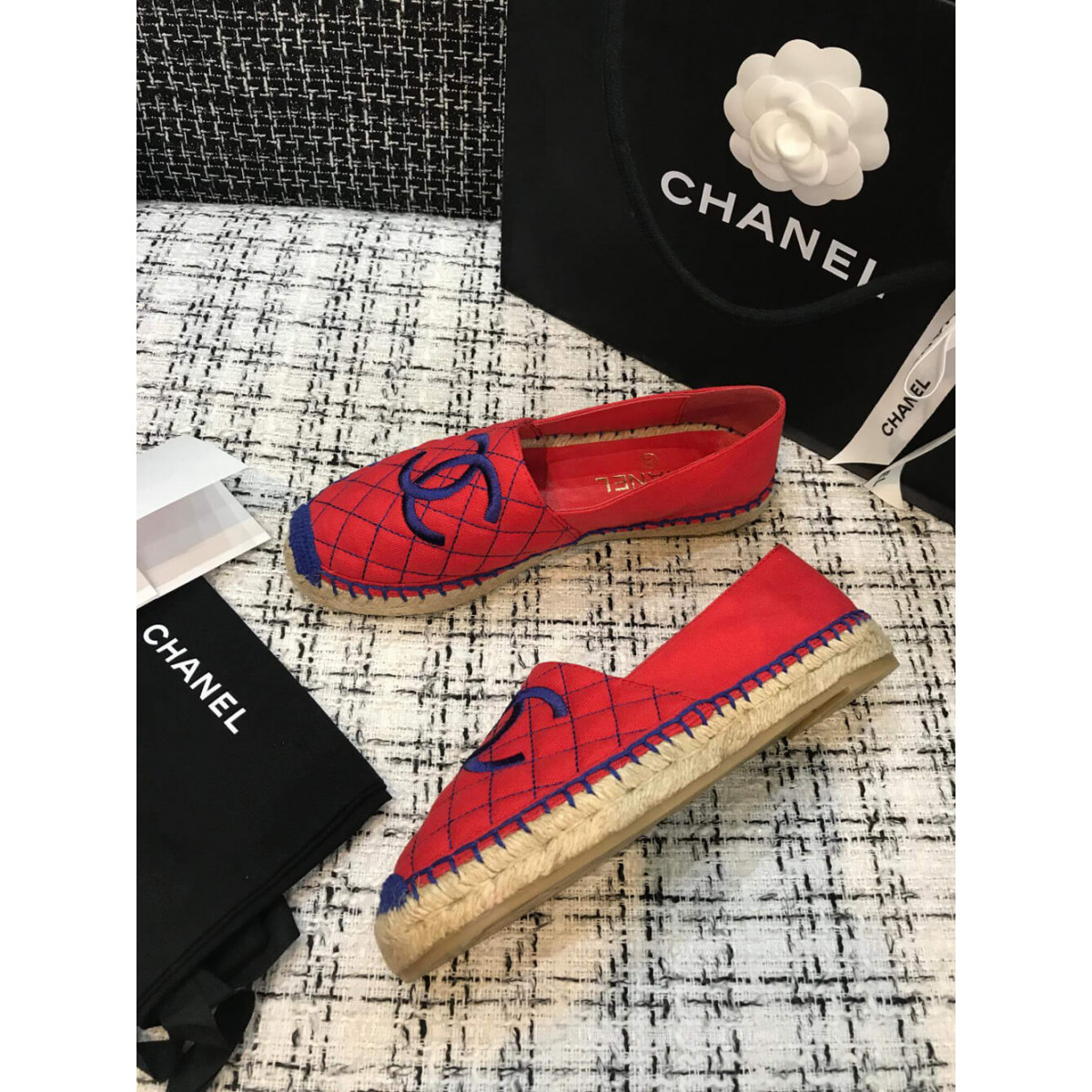 Chanel Quilted Espadrilles G32910