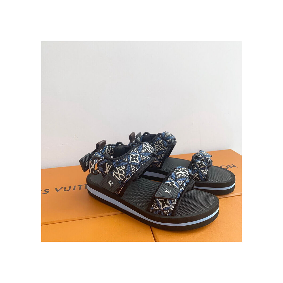 Louis Vuitton Since 1854 Paseo Flat Sandal