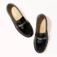 Chanel Patent Calfskin Loafers Black