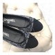 Chanel Classic Bow Flats Ballerinas Tweed G02819