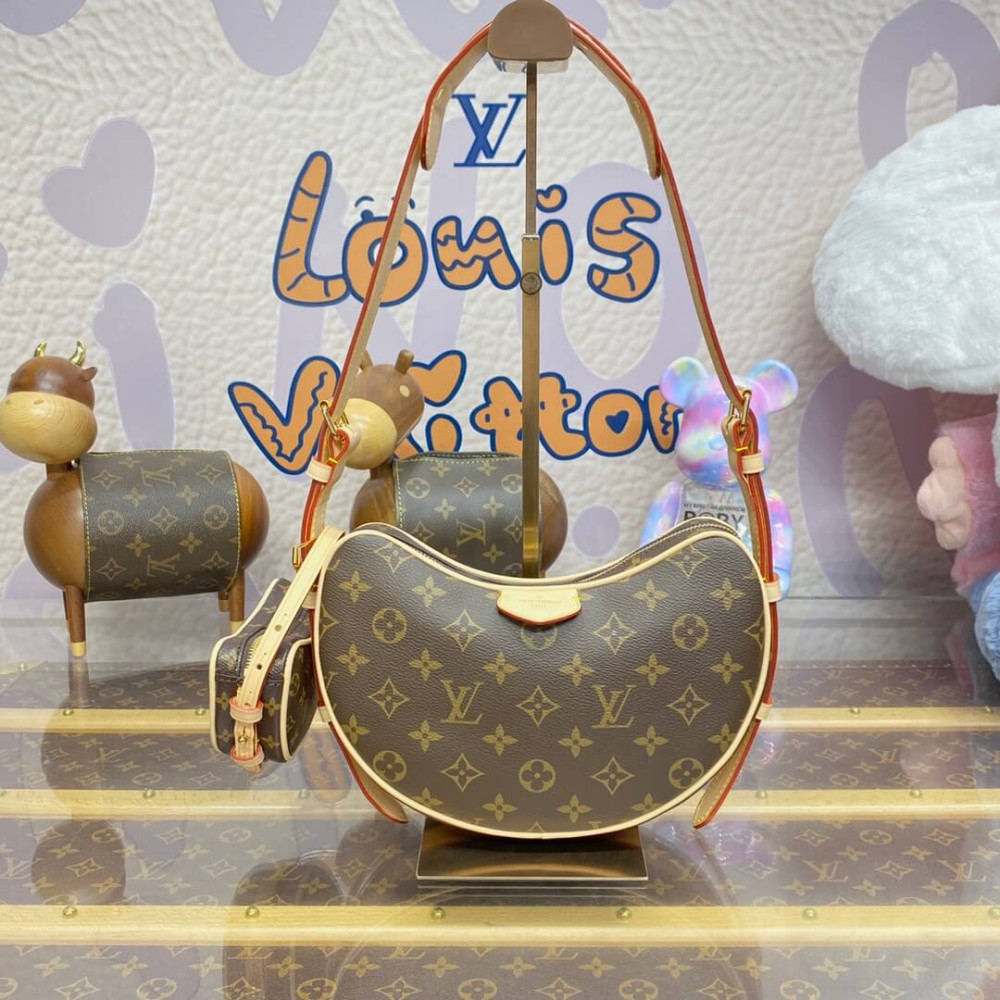 Louis Vuitton Monogram Canvas Croissant MM M46828