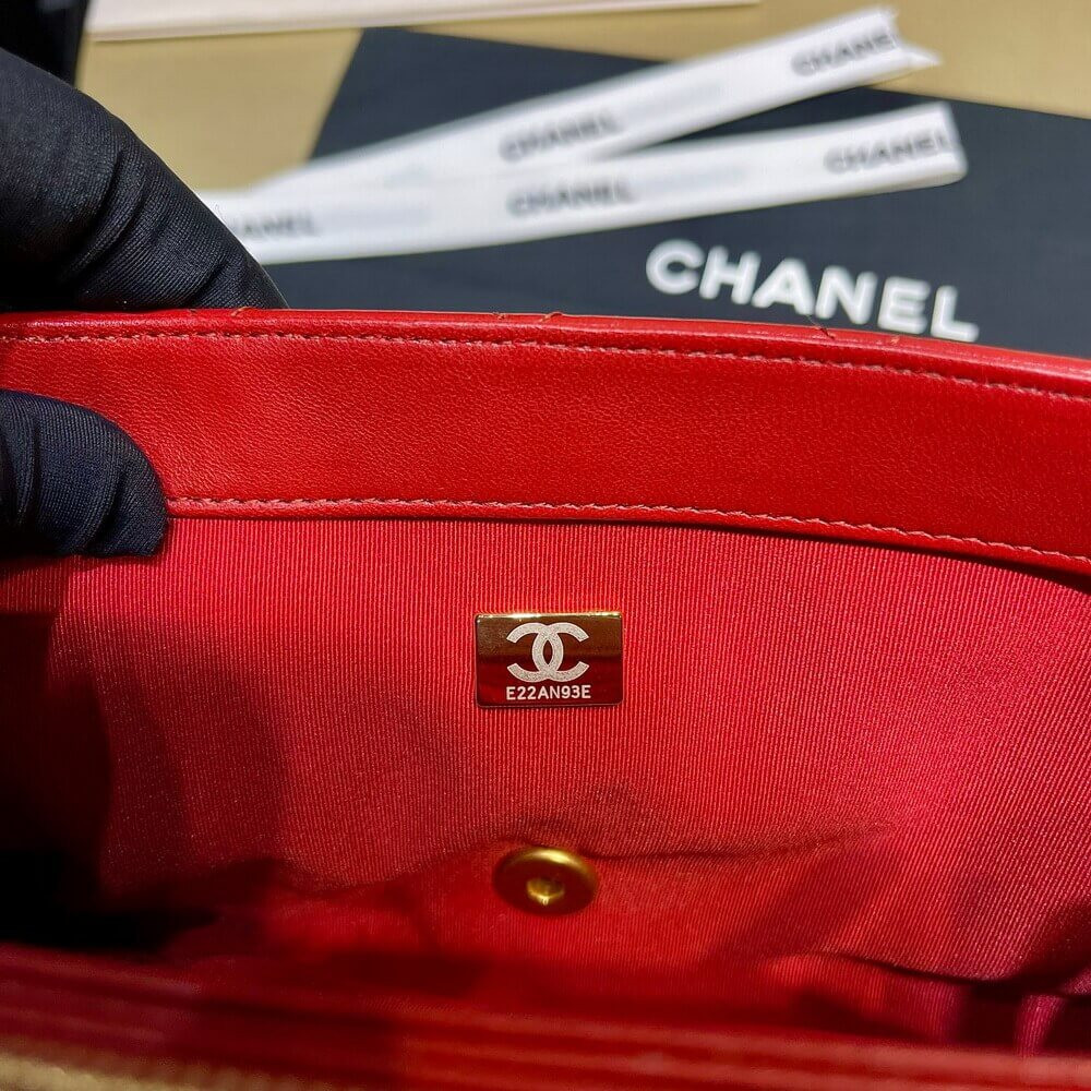 Chanel Lambskin Flap Bag AS3609