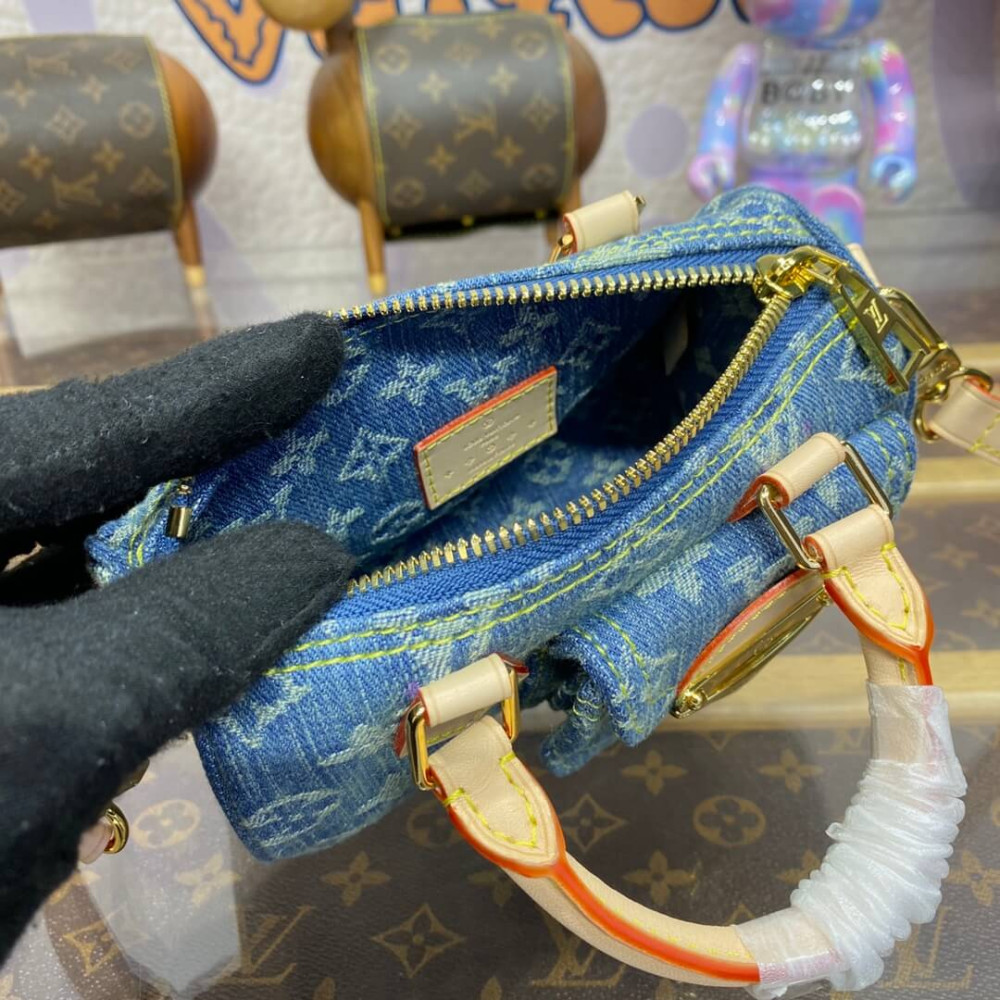 Louis Vuitton Monogram Denim Nano Speedy M82950