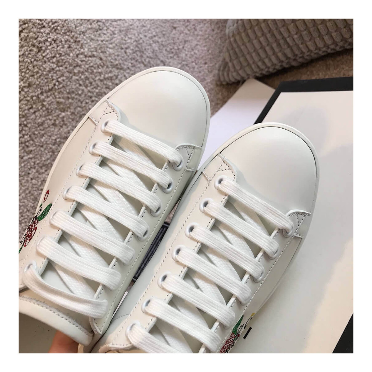 Gucci Ace Sneaker with Gucci Tennis 602684