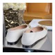 Gucci Leather Ballet Flat With Horsebit 621161 White