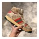 Gucci Screener GG High-Top Sneaker 563730 Pink