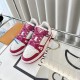 Louis Vuttion LV Trainer Sneaker Fuchsia 1ABOF4