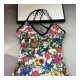 Gucci Pop Flora Print One Piece Swimsuit 514977-1