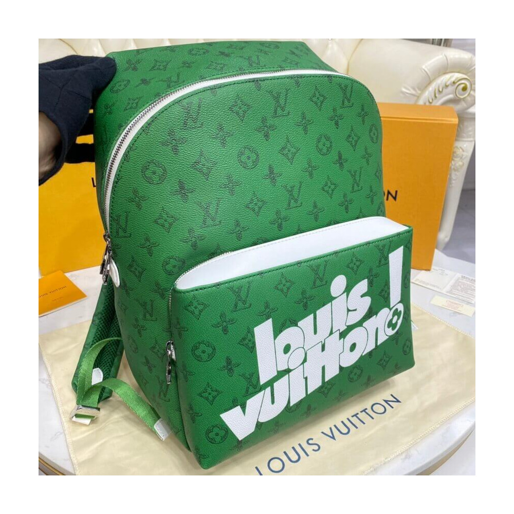 Louis Vuitton Discovery Backpack Green M45879