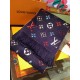 Louis Vuitton Logomania Rainbow Scarf M70899 Navy Blue