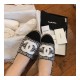 Chanel Tweed &amp; Grosgrain Espadrilles G29762