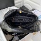 Chanel 22 Small Handbag Shiny Calfskin AS3260 Black Gold