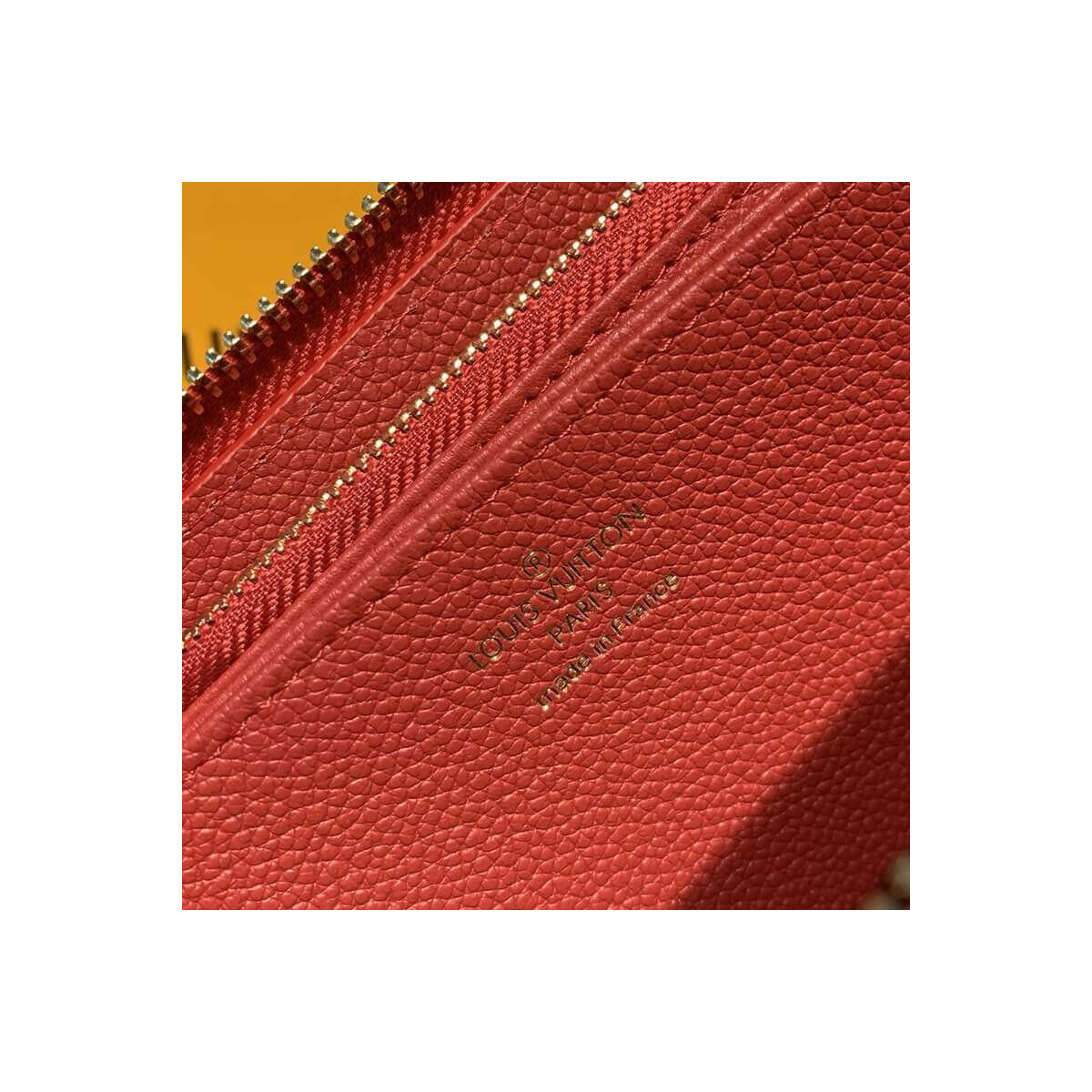 Louis Vuitton Monogram Empreinte Leather Zippy Wallet M61864