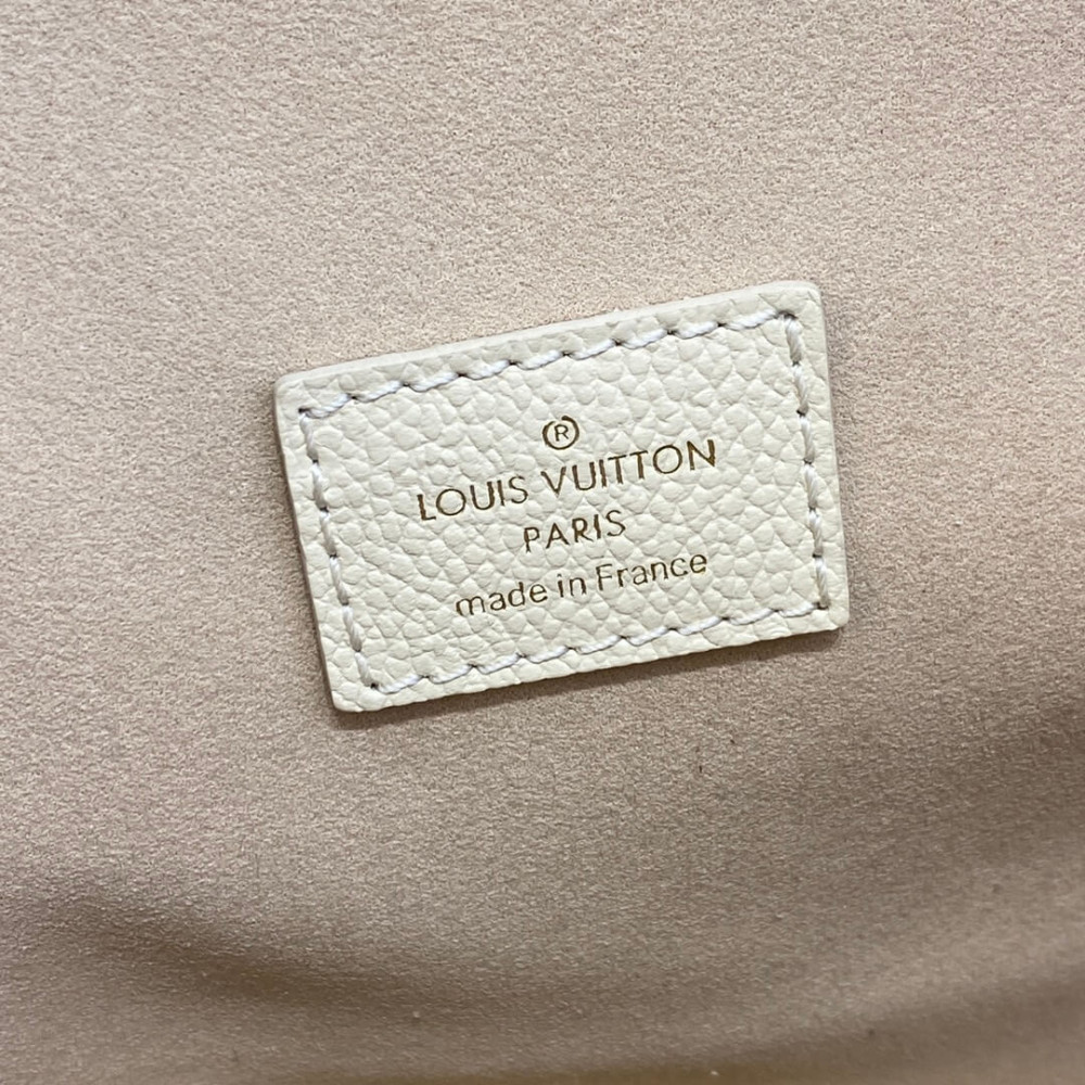 Louis Vuitton Monogram Empreinte Pochette Metis Creme/Rose Trianon