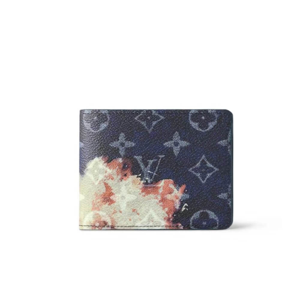 Louis Vuttion Monogram Bleach Multiple Wallet M82827