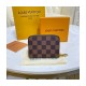 Louis Vuitton Damier Ebene Zippy Coin Purse N80492